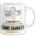 Comic-Sammler Geschenk Tasse So Gut Kann Nur Ein Comic-Sammler Aussehen Geschenkidee Kaffee-Becher Weiß Trendation