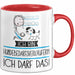 Geschenk für Hundebedarfsverkäuferin Tasse Lustige Geschenkidee Geburtstag Ich Bin Hundebedarfsverkäuferin Ich Darf Das Rot Trendation