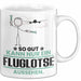 Fluglotse Geschenk Tasse So Gut Kann Nur Ein Fluglotse Aussehen Geschenkidee Kaffee-Becher Weiß Trendation