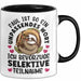 Faultier Tasse Geschenk Faul Ist So Ein Undpassendes Wort Selektive Teilnahme Geschenkidee Faul Becher Trendation