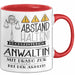 Anwältin Tasse Geschenk Lustig Abstand Halten Hochleistungs-Anwältin Mit Drang Zur Perfektion Bei Der Arbeit Rot Trendation
