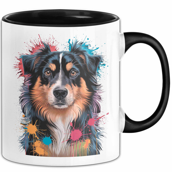 Appenzeller Sennenhund Hund Tasse Geschenk Lustige Geschenkidee Spruch Schwarz Trendation