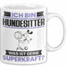 Hundesitter Tasse Geschenk für Hundesitter Geburtstag Lustiger Spruch Kaffee-Becher Was Ist Deine Superkraft Weiß Trendation