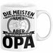 Neffe Opa Geschenk Tasse Geschenkidee für Besten Opa Die Meisten Menschen Rufen Mich Beim Namen Aber die Wichtigen Nennen Mich Opa Kaffee-Becher Weiß Trendation