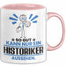 Historiker Geschenk Tasse So Gut Kann Nur Ein Historiker Aussehen Geschenkidee Kaffee-Becher Rosa Trendation