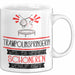 Trampolinspringerin Weil Es Keinen Schöneren Beruf Gibt Tasse Geschenk für Eine Trampolinspringerin Lustig Weiß Trendation