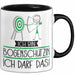 Geschenk für Bogenschützin Tasse Lustige Geschenkidee Geburtstag Ich Bin Bogenschützin Ich Darf Das Trendation