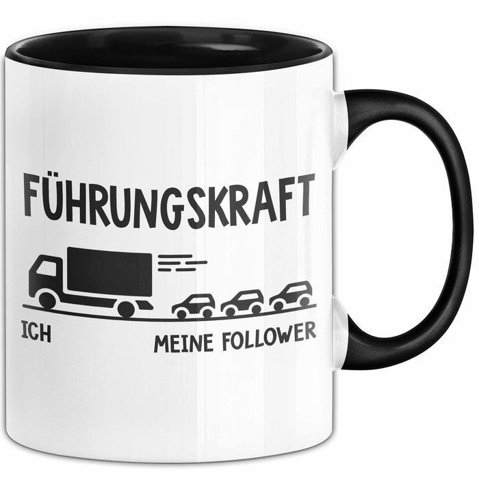 Lkw Fahrer Trucker Tasse Geschenk Lustige Geschenkidee Spruch Führungskraft Trendation