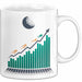 Investor Tasse Geschenkidee für Finanz und Wachstumsfans Weiß Trendation