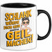 Sarkasmus Tasse Geschenkidee Wenn Ich Schlank Wäre Trendation
