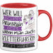 Kletterführerin Tasse Geschenk Spruch Wer Will Schon Prinzessin Sein Wenn Man Auch Kletterführerin Sein Kann Rot Trendation