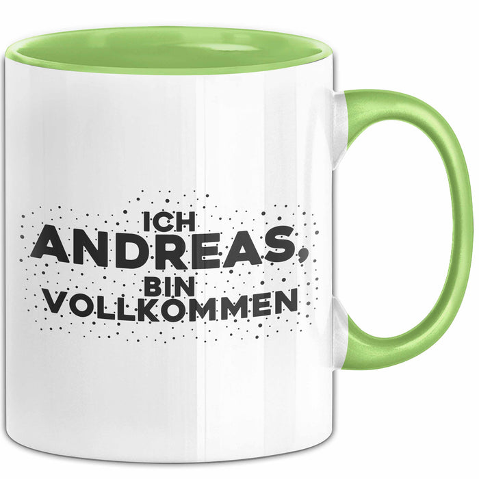 Andreas Tasse Ich Andreas, Bin Vollkommen Geschenk