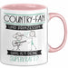 Country-Fan Und Prinzessin Tasse Geschenk Für Eine Country-Fan Geburtstag Was Ist Deine Superkraft Rosa Trendation