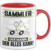 Sammler Tasse Geschenk für Sammler Der Mann Der Alles Kann Geschenkidee zum Geburtstag Rot Trendation