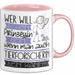 Tierforscherin Tasse Geschenk Spruch Wer Will Schon Prinzessin Sein Wenn Man Auch Tierforscherin Sein Kann Rosa Trendation