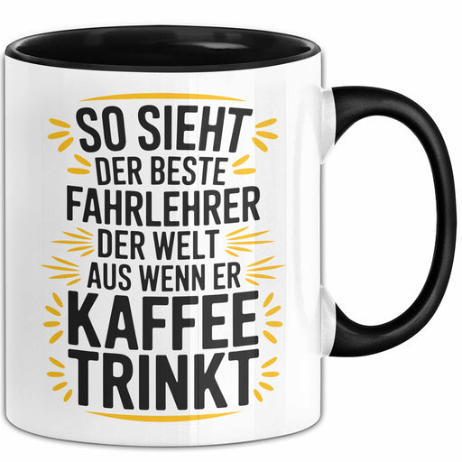 Fahrlehrer Tasse Geschenk Bester Fahrlehrer Der Welt Geschenkidee Geburtstag Fahrlehrer Trendation