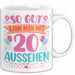 20er Geburtstag Tasse Geschenk Frauen So Gut Kann Man Mit 20 Aussehen Geschenkidee Geburtstag Weiß Trendation