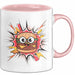 Burger Fan Tasse Geschenk Lustige Geschenkidee Spruch Für Fast Food Fans Rosa Trendation