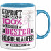 Hürdenläufer Geschenk Lustiger Spruch für Hürdenläufer Geschenkidee Bester Hürdenläufer Der Welt Blau Trendation