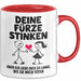 Liebe Tasse Geschenk Deine Fuerze Stinken Ich Liebe Dich Geschenkidee Partner Rot Trendation
