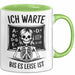 Lehrer Unterricht Tasse Geschenk Lustige Geschenkidee Spruch Ich Warte Bis Es Leise Ist Grün Trendation