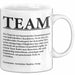 Büroarbeit Kollege Wertschätzung Tasse Geschenk Lustige Geschenkidee Spruch Team Weiß Trendation