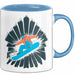 Snowboarder Tasse Geschenk Lustige Geschenkidee Spruch Für Berg Fahrer Blau Trendation