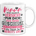Tasse Mama Muttertag Geschenk Wir haben versucht, das beste Geschenk zu finden Weiß Trendation