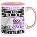 Paddelboard-Lehrer Geschenk Kaffee-Tasse Geschenkidee für Paddelboard-Lehrer Ich Bin Paddelboard-Lehrer Ich Kann Es Dir Erklären Jedoch Nicht Für Dich Verstehen Spruch Lustig Rosa Trendation