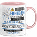 Musikjournalistin Tasse Geschenk Lustiger Spruch Bitte Erheben Sie Sich Seine Majestät Die Musikjournalistin Betritt Den Raum Rosa Trendation