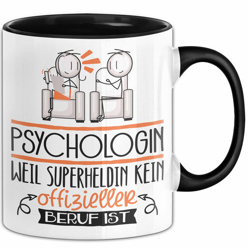 Psychologin Geschenk Tasse Lustiger Spruch Psychologin Weil Superheldin Kein Offizieller Beruf Ist Geschenkidee Trendation