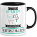 Tierkunst-Malerin Tasse Geschenk Becher Stark Attraktiv Furchtlos Tierkunst-Malerin Lustige Geschenkidee Trendation