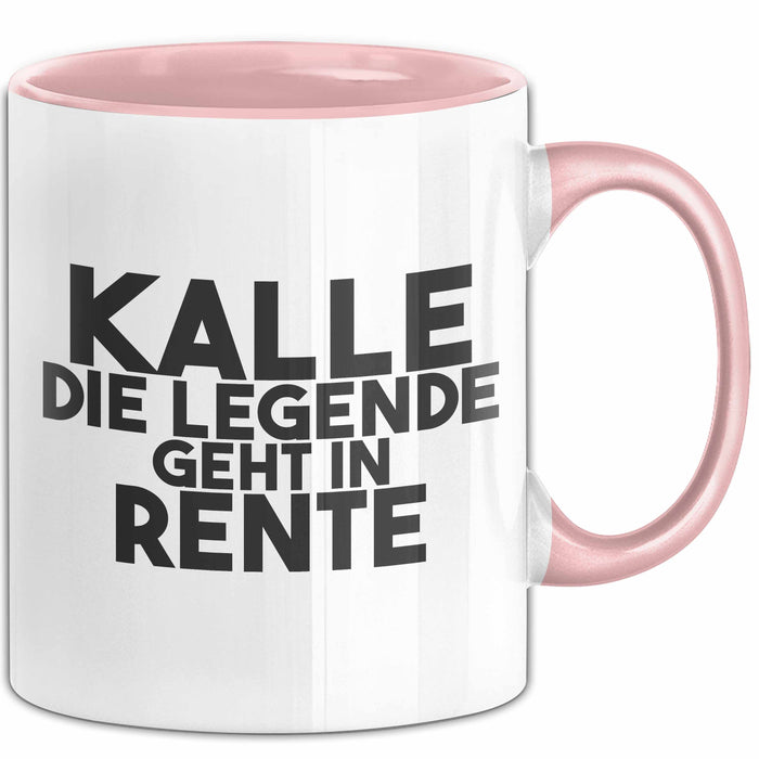 Kalle Tasse Kalle – Die Legende Geht In Rente Geschenk