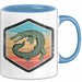 Krokodil Tier Tasse Geschenk Lustige Geschenkidee Spruch Blau Trendation