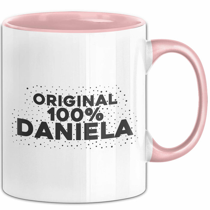 Daniela Tasse Original 100% Daniela Geschenk Rosa Trendation