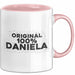 Daniela Tasse Original 100% Daniela Geschenk Rosa Trendation