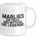 Marlies Tasse Marlies – Die Frau. Der Mythos. Die Legende. Geschenk Weiß Trendation