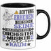 Orchestermusiker Geschenk Tasse Lustiger Spruch Erheben Sie Sich Der Orchestermusiker Betritt den Raum Schwarz Trendation