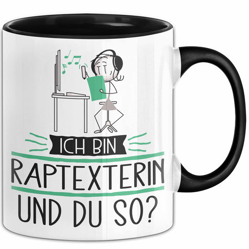 Raptexterin Tasse Geschenk Ich Bin Raptexterin Und Du So Geschenkidee Lustiger Spruch Becher Trendation