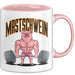 Schweinebauer Schweine Tier Gewichtheben Tasse Geschenk Lustige Geschenkidee Spruch Mastschwein Rosa Trendation