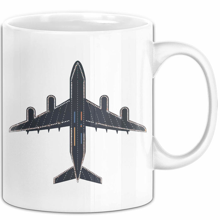 Flughafenmitarbeiter Tasse Geschenkidee für Crew Mitglied Weiß Trendation
