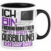 Fachinformatiker Ausbildung Tasse Geschenk Ich Bin Fachinformatiker In Der Ausbildung Ich Darf Das Geschenkidee Spruch Schwarz Trendation