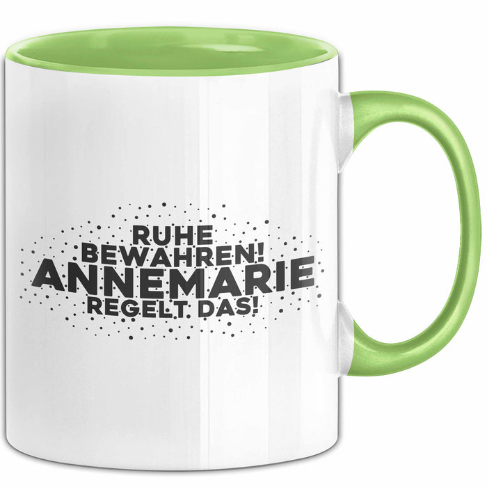 Annemarie Tasse Ruhe Bewahren! Annemarie Regelt Das! Geschenk