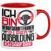 Berufskraftfahrer Ausbildung Tasse Geschenk Ich Bin Berufskraftfahrer In Der Ausbildung Ich Darf Das Geschenkidee Spruch Rot Trendation