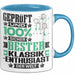 Klassik-Enthusiast Geschenk Lustiger Spruch für Klassik-Enthusiast Geschenkidee Bester Klassik-Enthusiast Der Welt Blau Trendation
