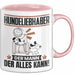 Hundeliebhaber Tasse Geschenk für Hundeliebhaber Der Mann Der Alles Kann Geschenkidee zum Geburtstag Rosa Trendation