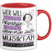 Musikfan Tasse Geschenk Spruch Wer Will Schon Prinzessin Sein Wenn Man Auch Musikfan Sein Kann Rot Trendation