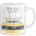 Opernsänger Geschenk Tasse So Gut Kann Nur Ein Opernsänger Aussehen Geschenkidee Kaffee-Becher Weiß Trendation