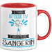 Sängerin Tasse Geschenk Becher Stark Attraktiv Furchtlos Sängerin Lustige Geschenkidee Rot Trendation