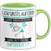 Eiskunstläuferin Und Prinzessin Tasse Geschenk Für Eine Eiskunstläuferin Geburtstag Was Ist Deine Superkraft Grün Trendation